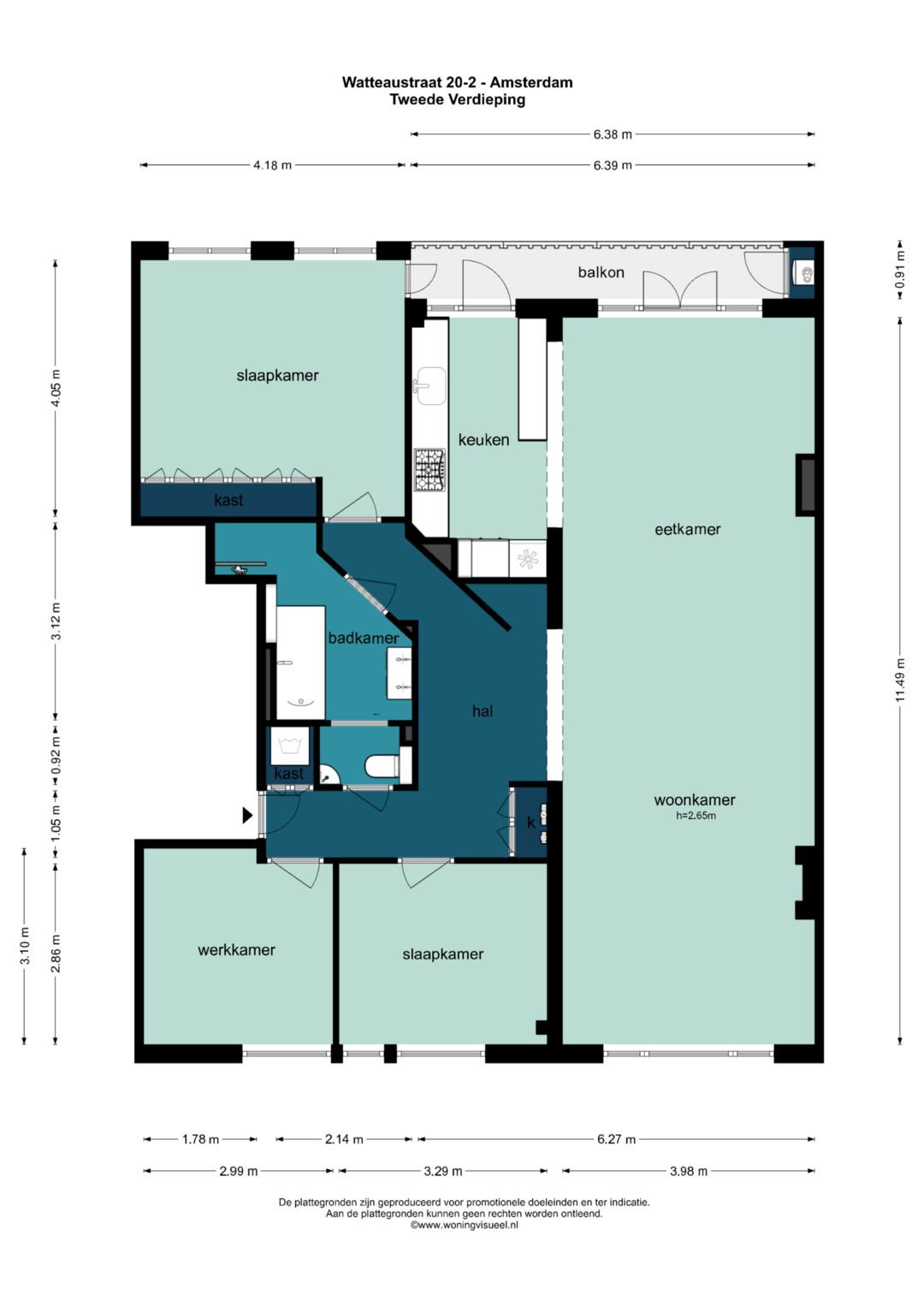Photo 40 of Watteaustraat 20-2