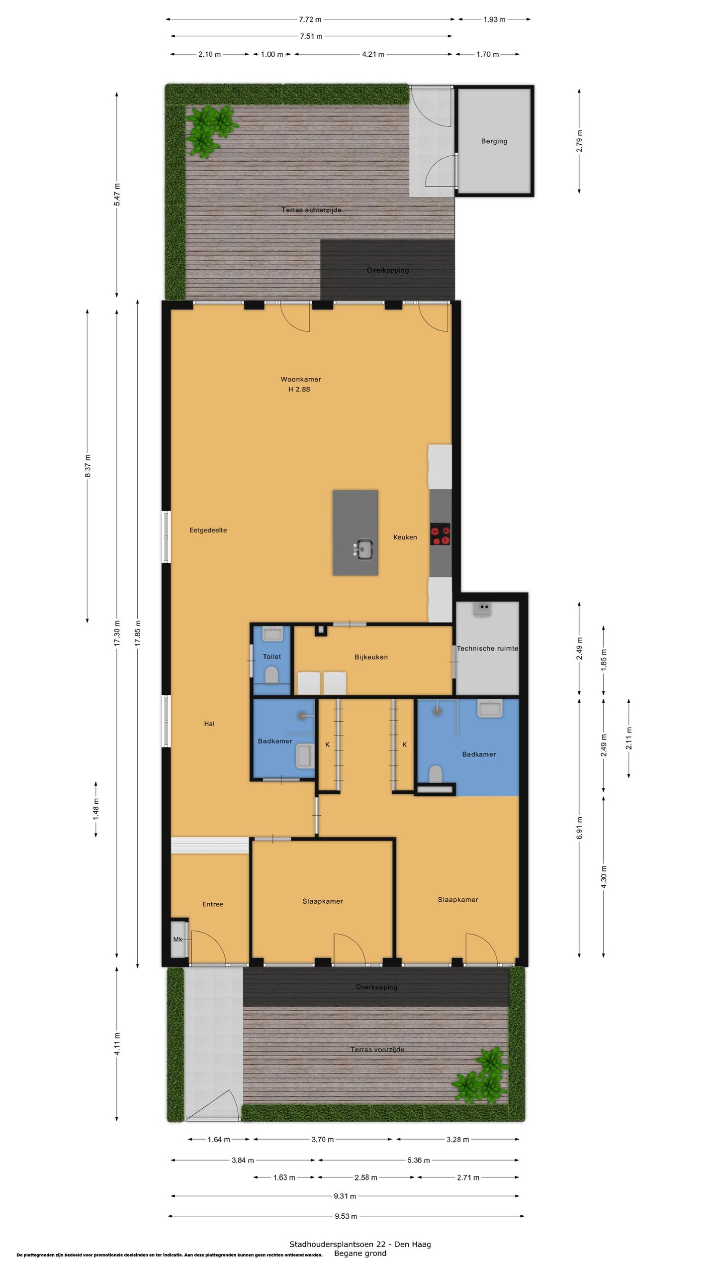 Foto 44 van Stadhoudersplantsoen 22