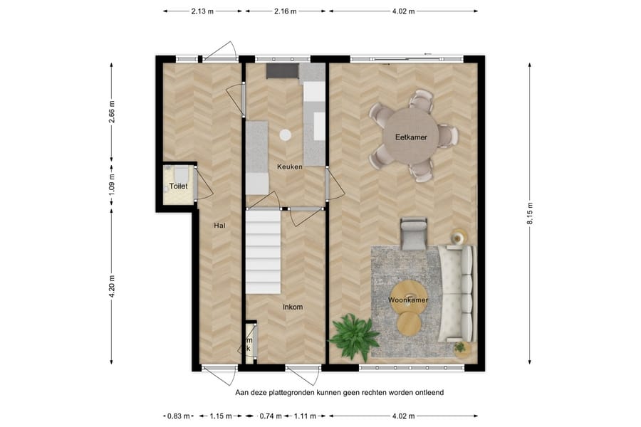 Modern renovated terraced house with roof terrace in Biervliet — 31