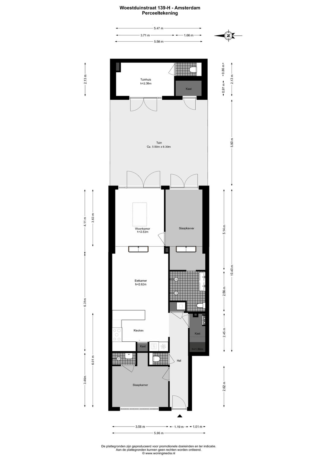 Renovated Ground-Floor Apartment with Garden on Freehold Land in Amsterdam South — 56
