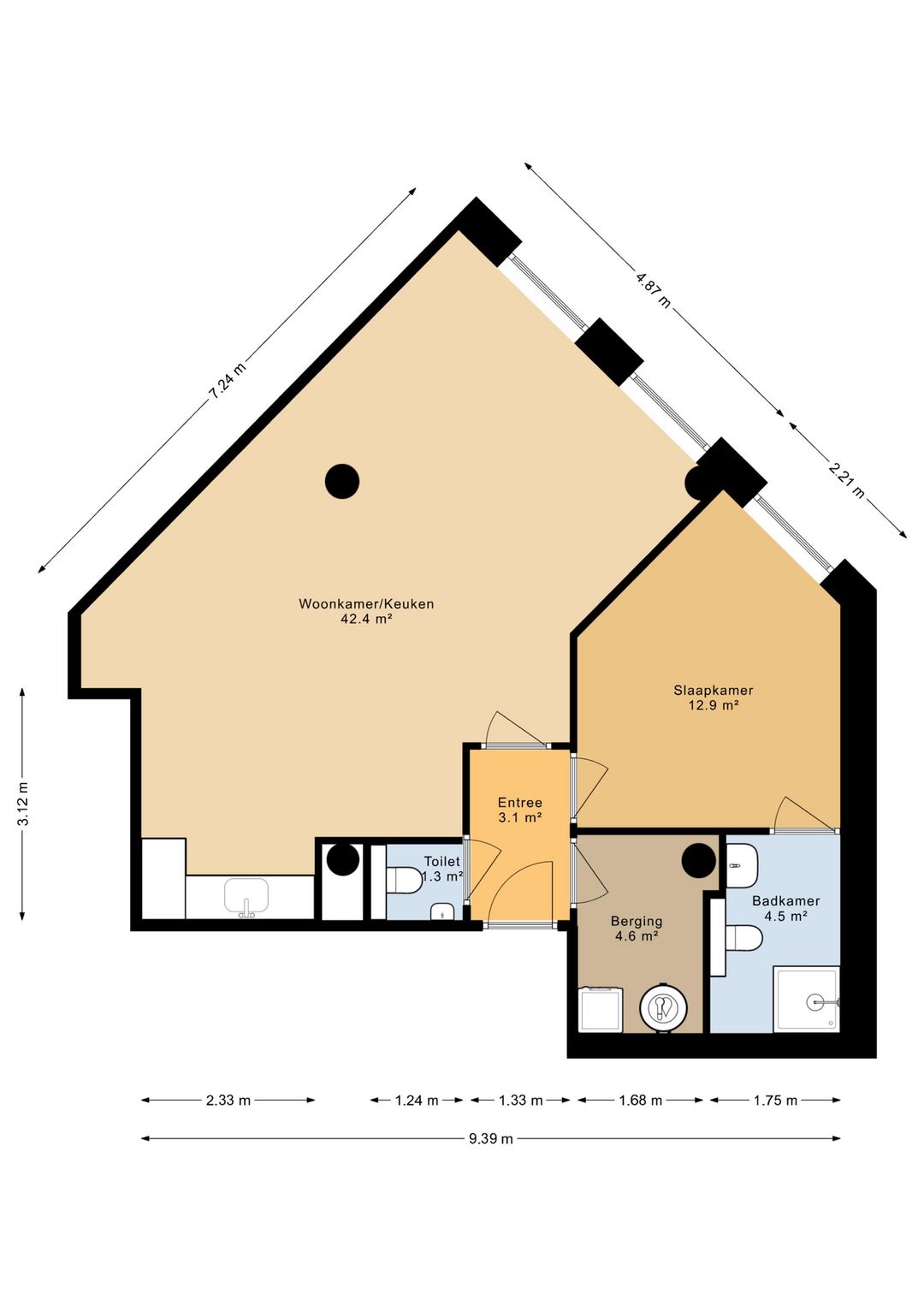 Foto 11 van Zoutmanstraat 44-J