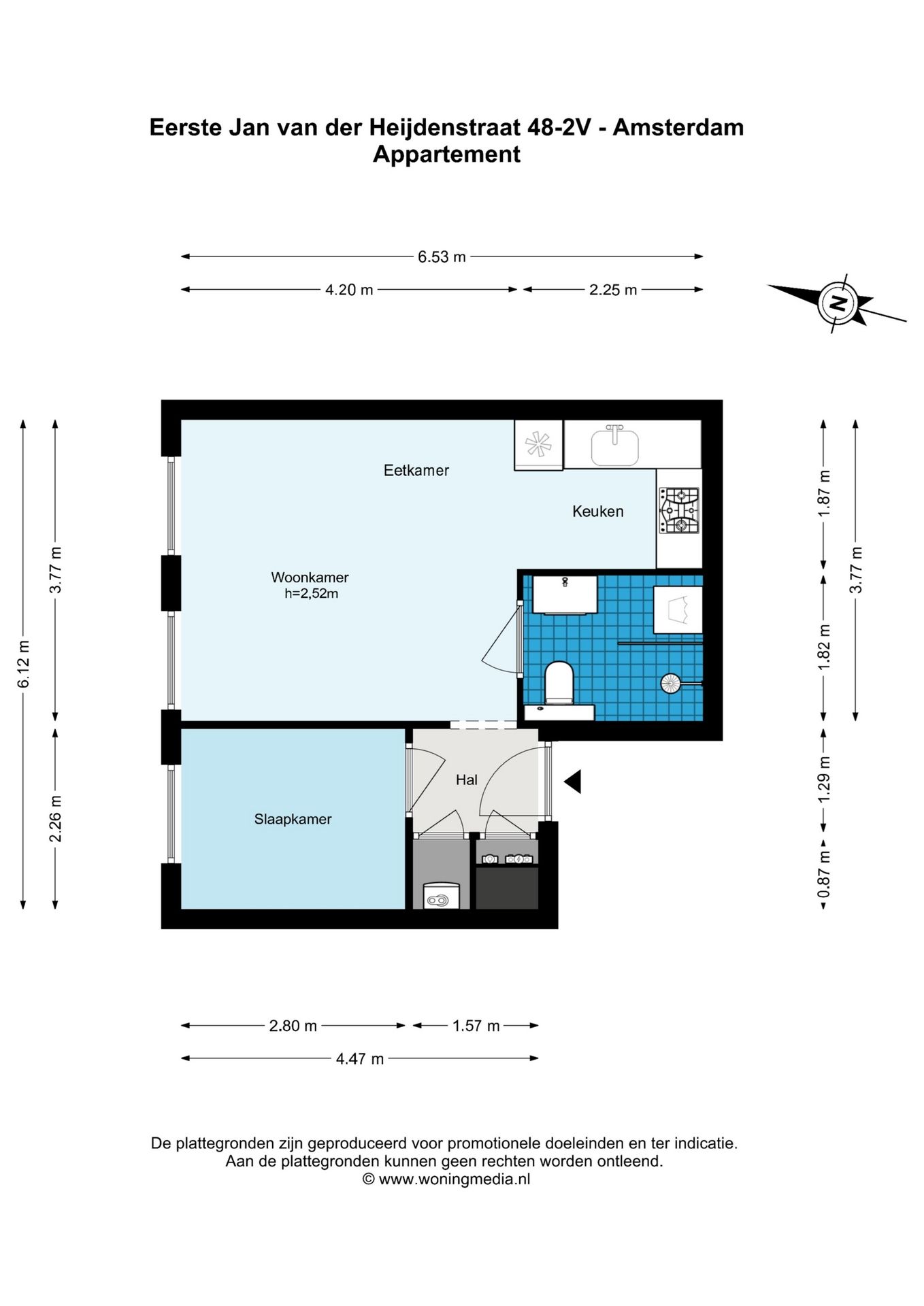Foto 15 van Eerste Jan van der Heijdenstraat 48-2V