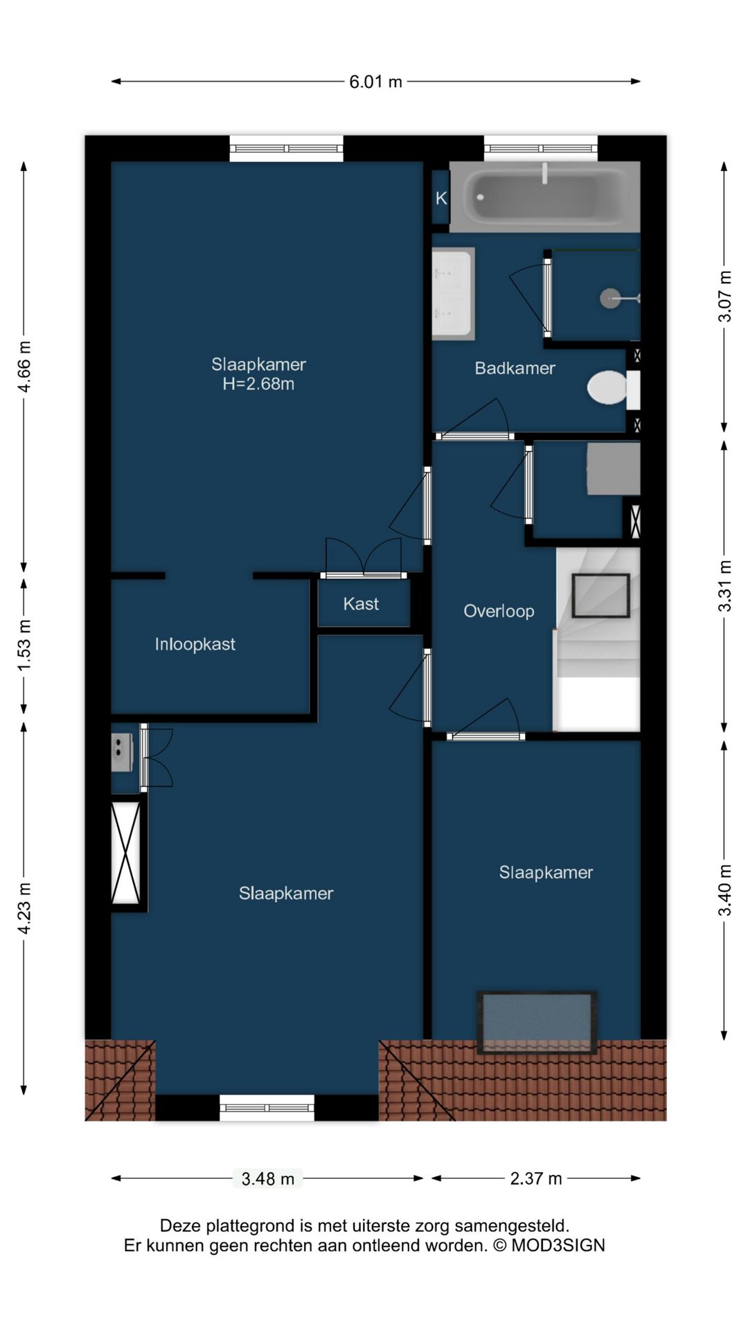 Spacious and Light Upper Apartment in Haarlem's Green Kleverpark — 48