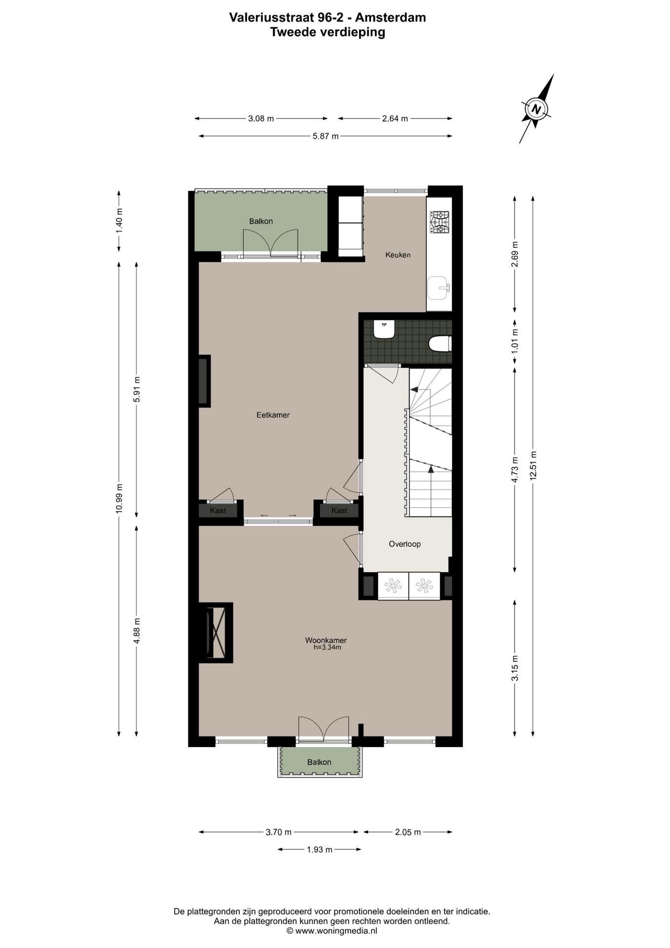 Foto 48 van Valeriusstraat 96-2