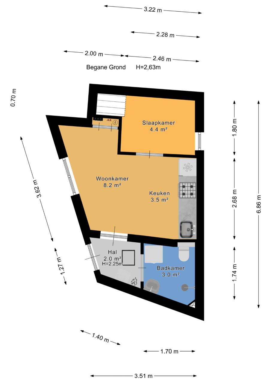 Photo 13 of Giststraat 3-A