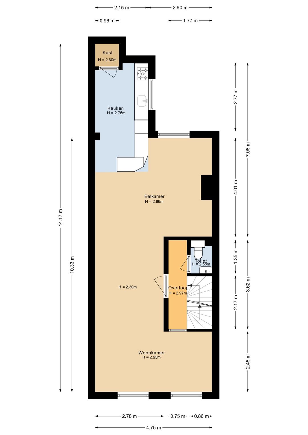 Foto 46 van Saenredamstraat 86-RD