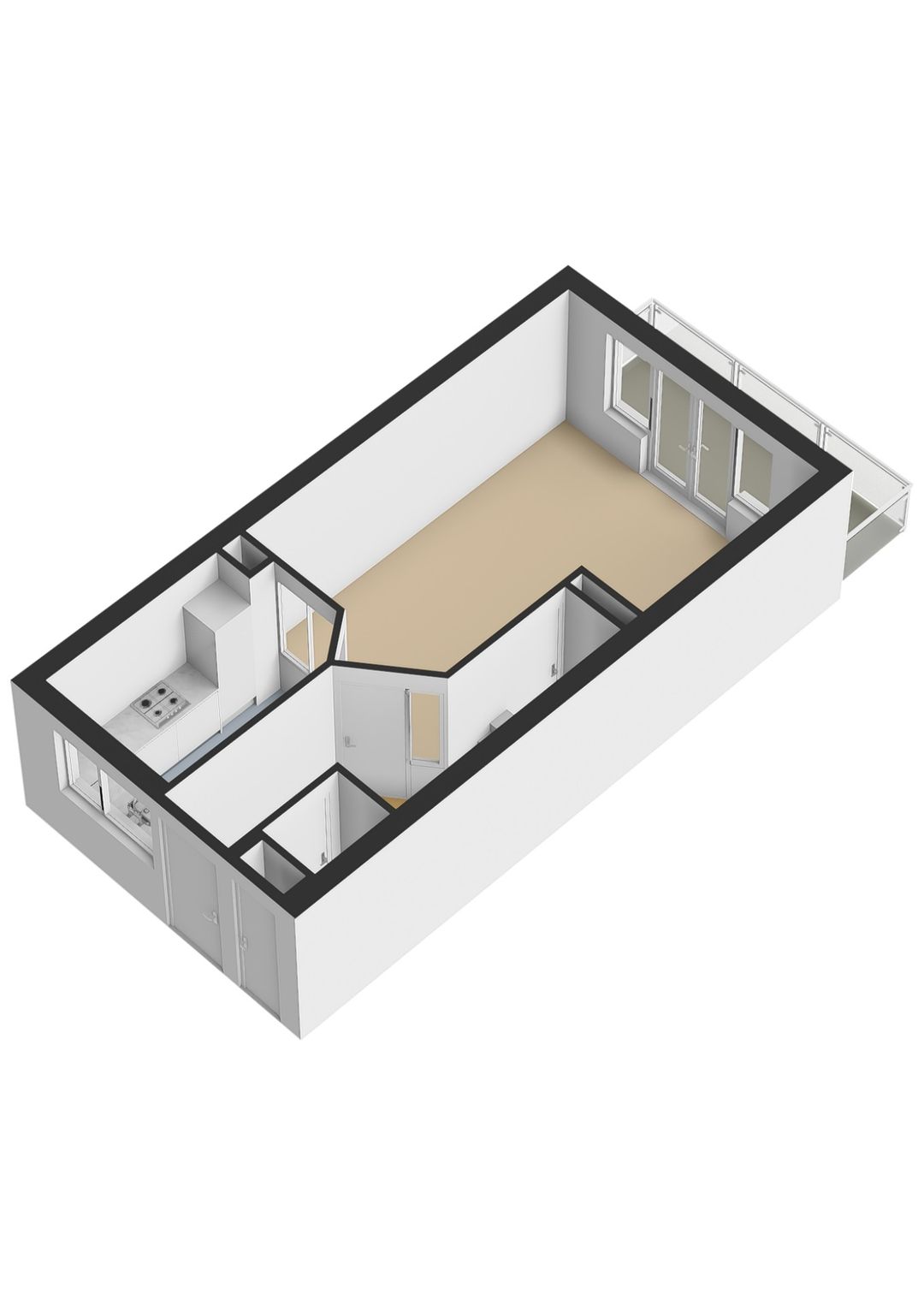 Spacious 3-bedroom maisonette with sunny west-facing balcony in Haarlem — 41
