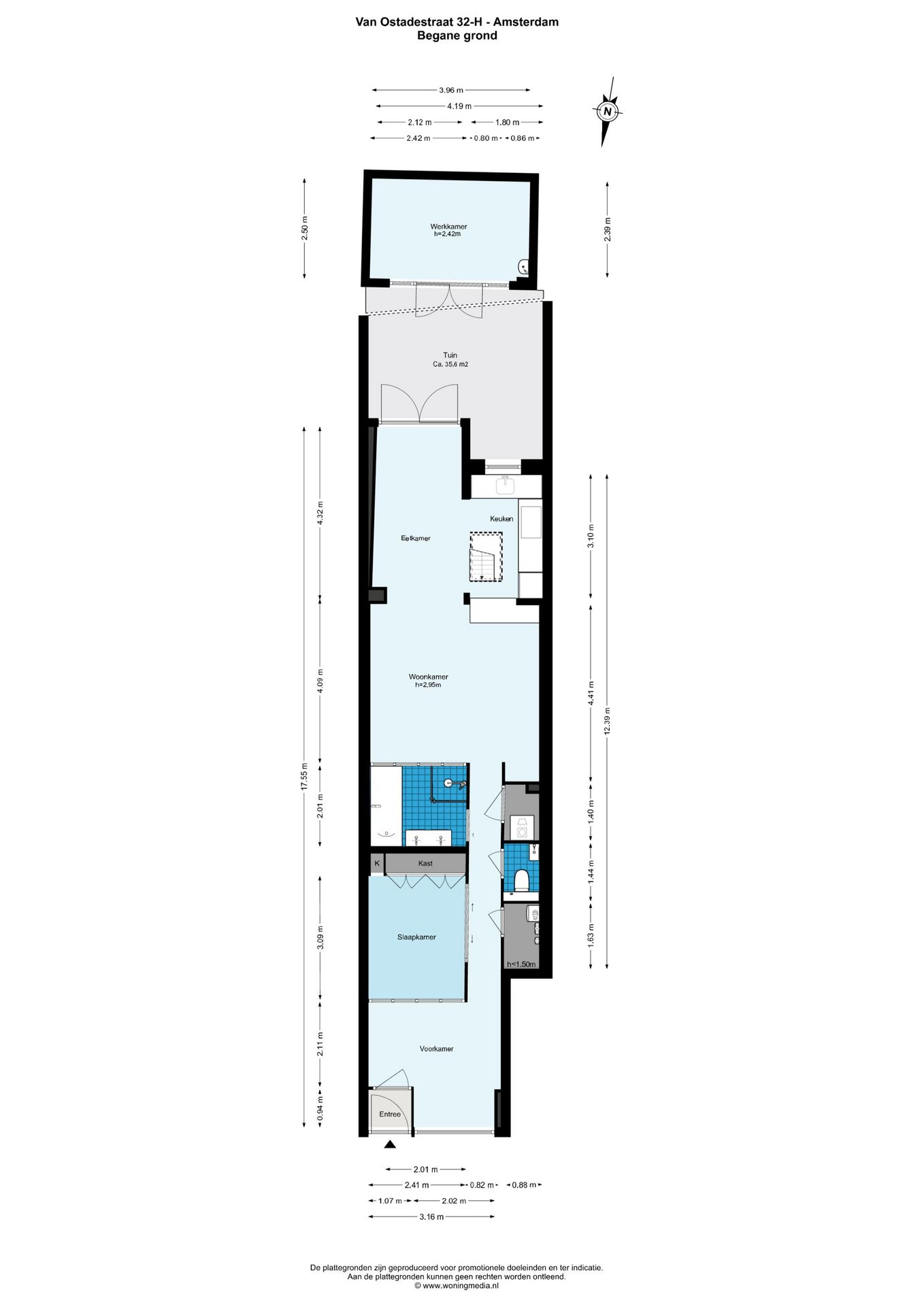 Foto 36 van Van Ostadestraat 32-H