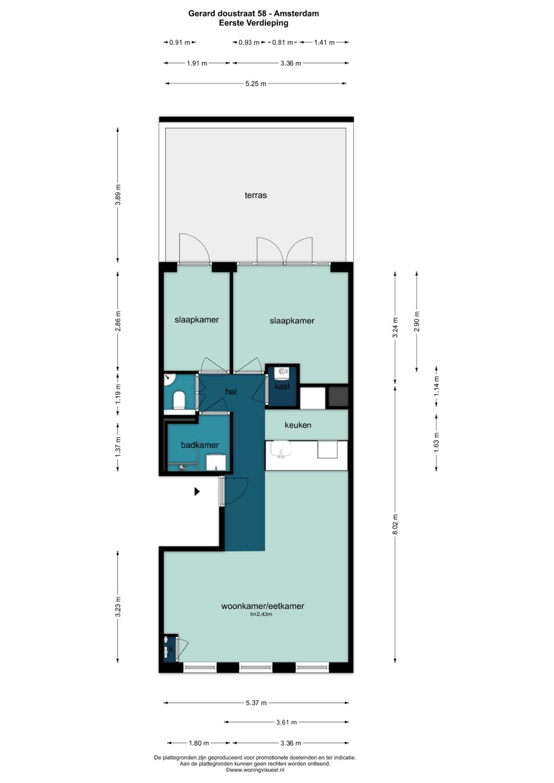 Foto 20 van Gerard Doustraat 58-1