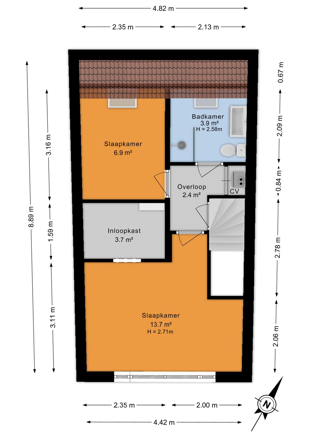 Photo 37 of Spijkermakersstraat 3-A