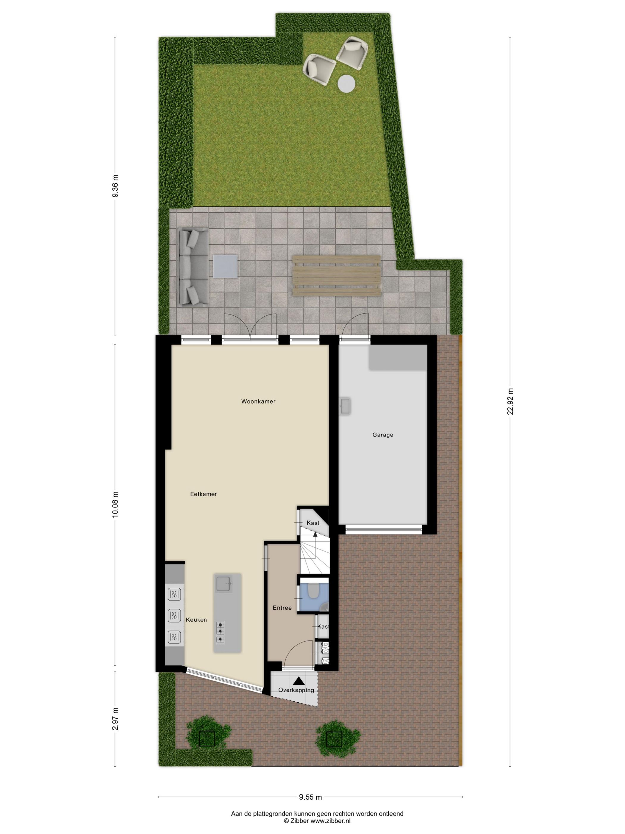 Hoekwoning met garage en luxe afwerking in Maaswijk — 42