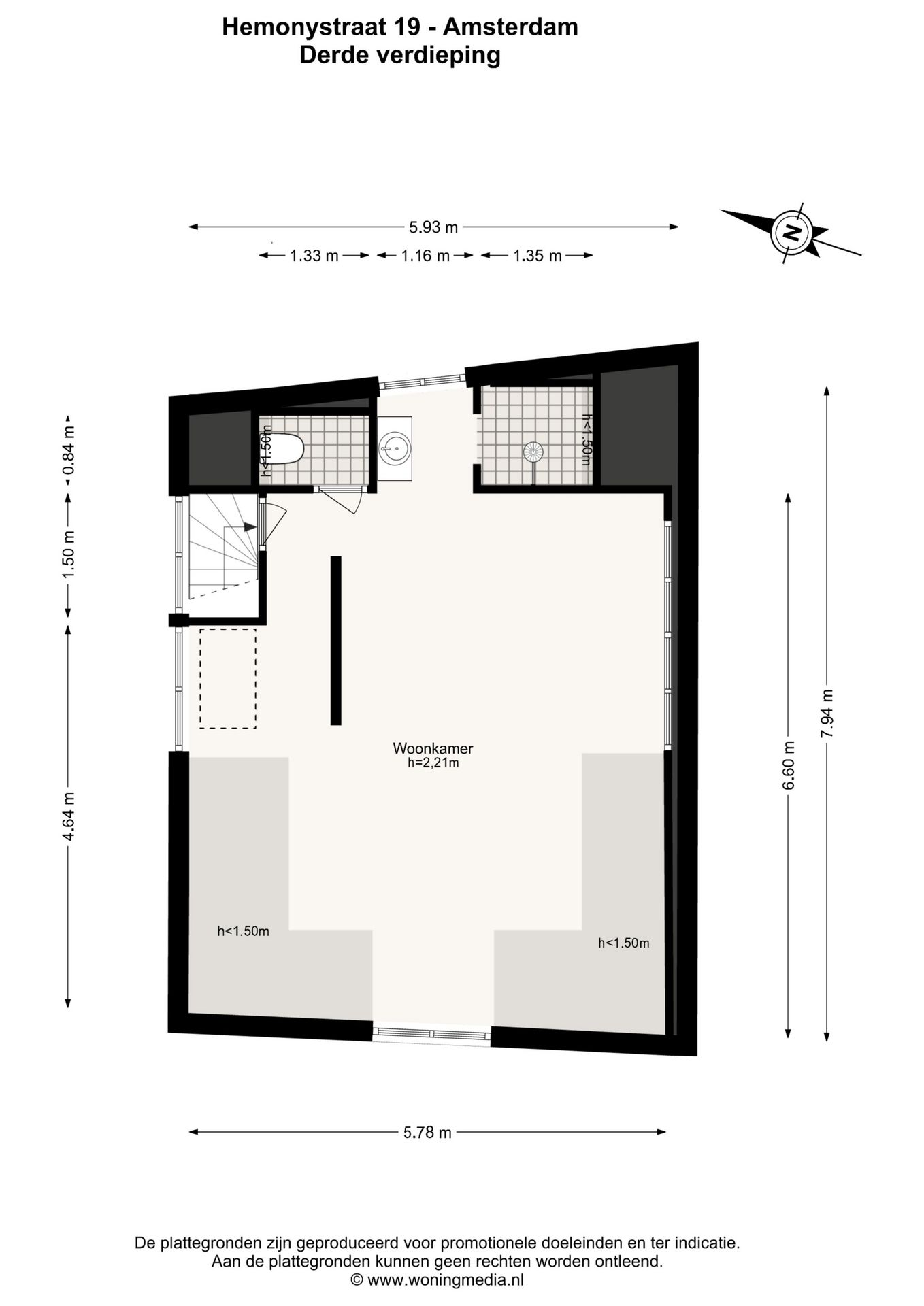 Foto 30 van Hemonystraat 19