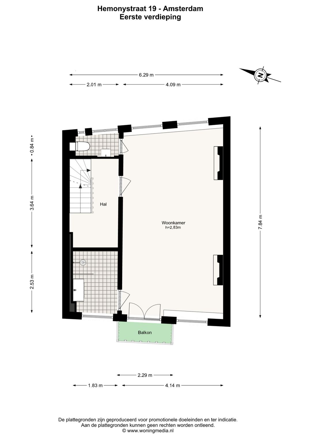 Foto 28 van Hemonystraat 19