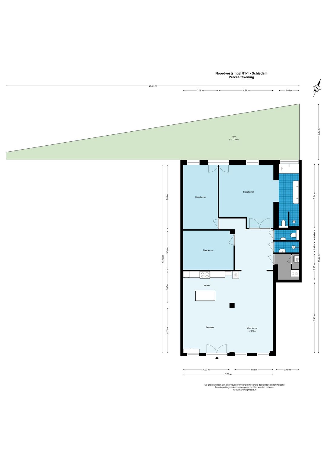 Foto 32 van Noordvestsingel 81-B