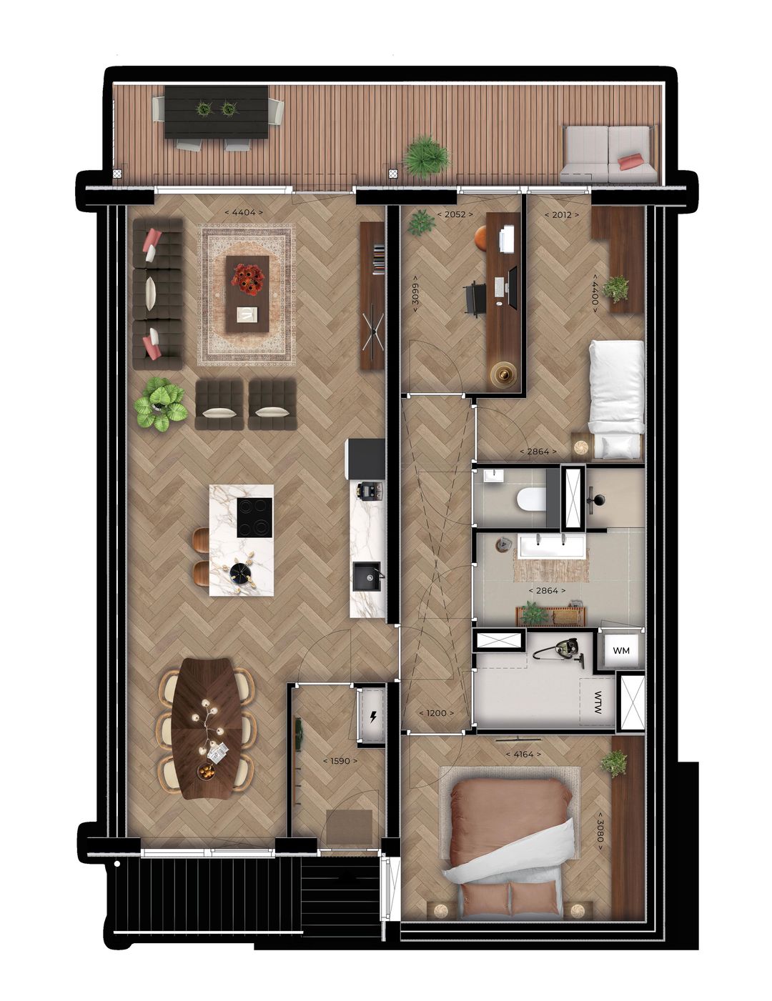 Foto 8 van Type D (Bouwnr. 8)