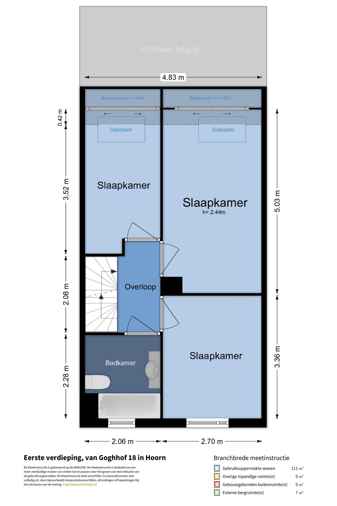 Spacious terraced house with four bedrooms and living room extension in Kersenboogerd-Zuid — 31