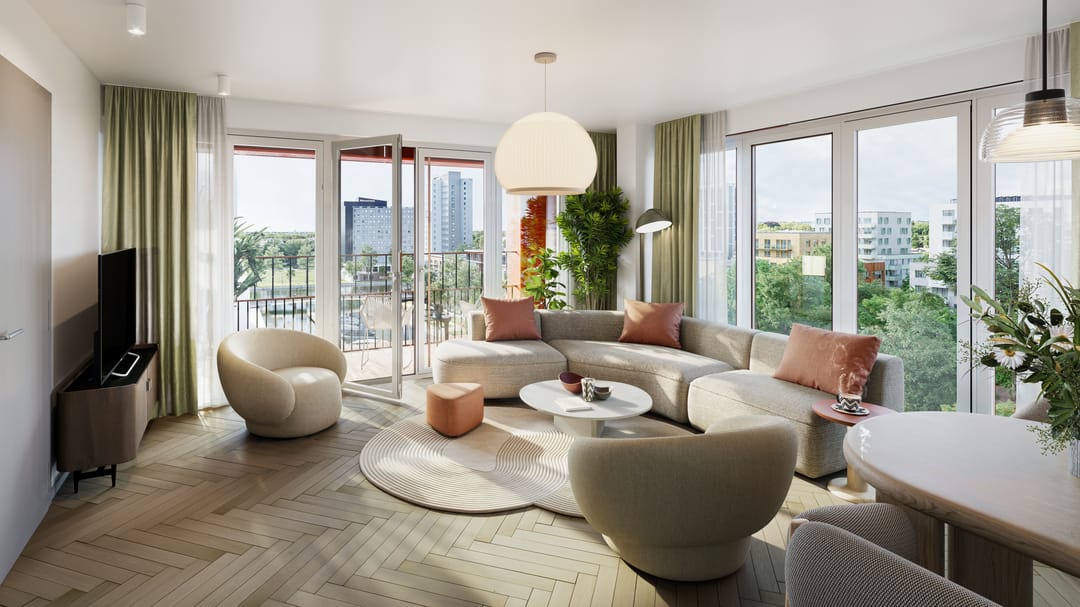 Foto 1 van Terrasappartementen fase 2 (Bouwnr. 08.08 - L4)