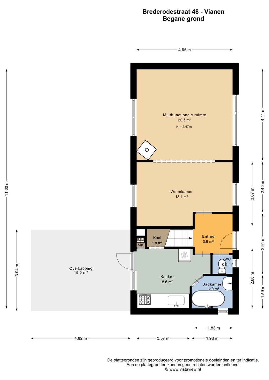 Foto 31 van Brederodestraat 48