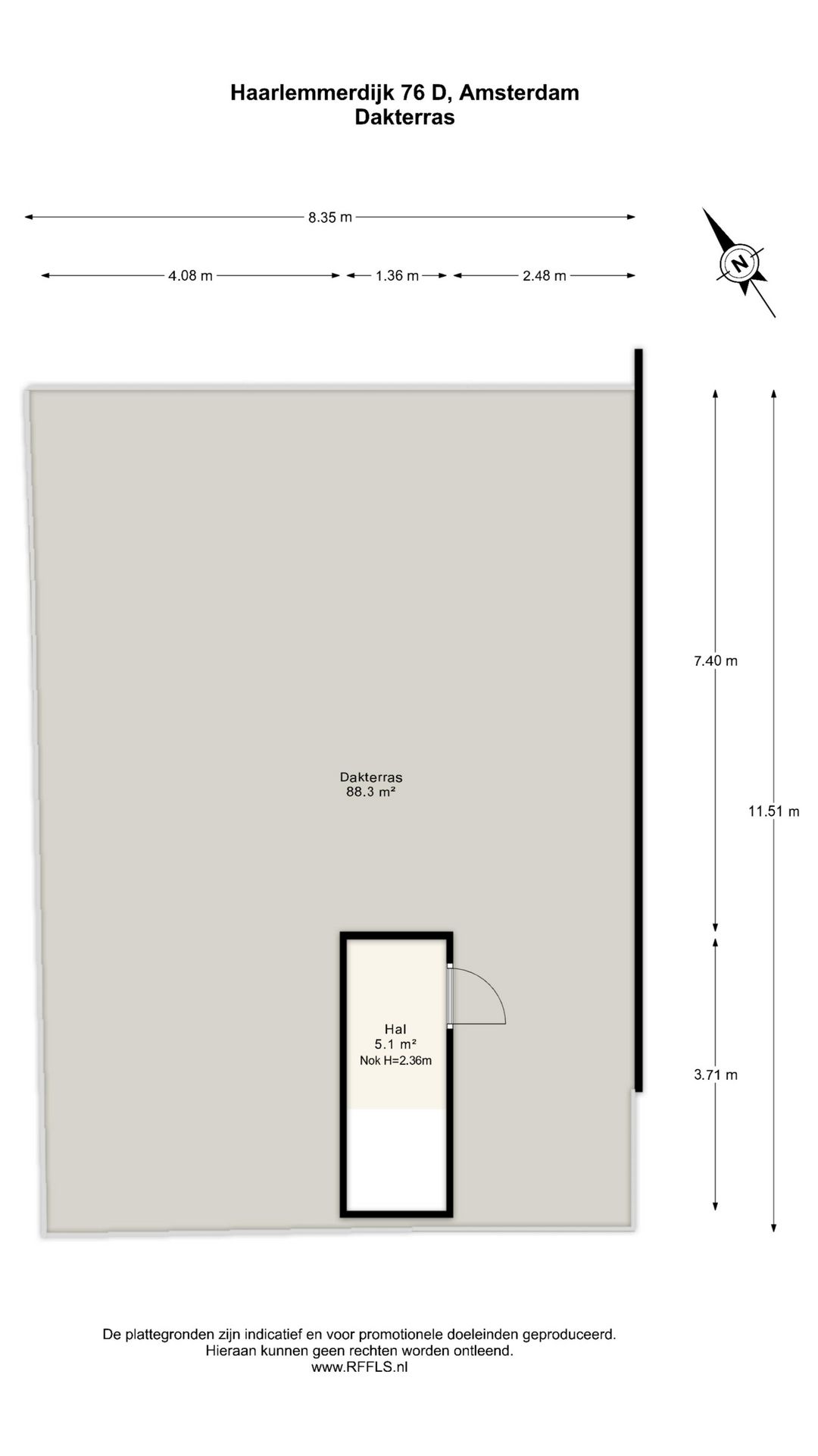 Foto 21 van Haarlemmerdijk 76-D
