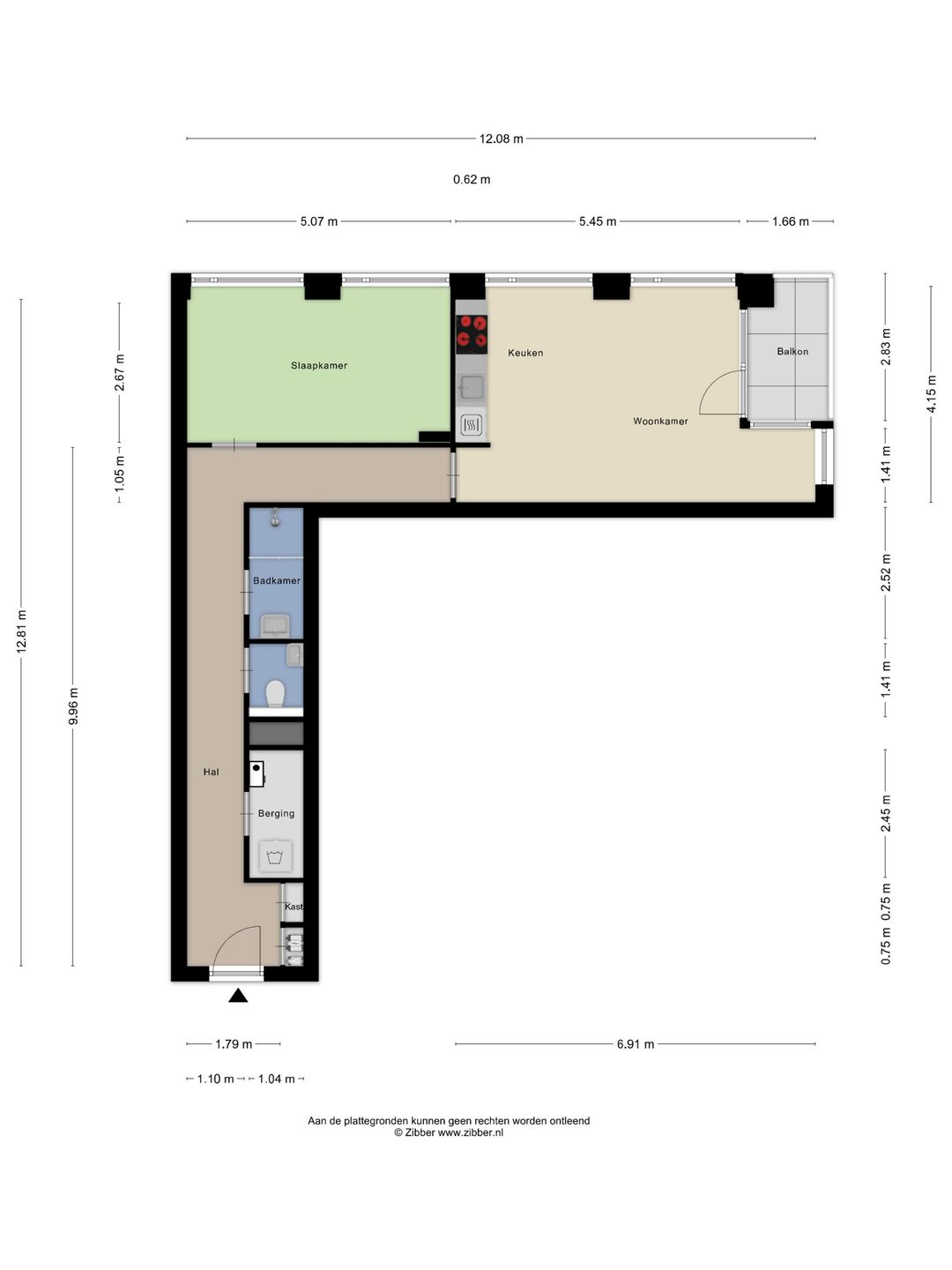 Modern Corner Apartment with Balcony at Osdorpplein — 31