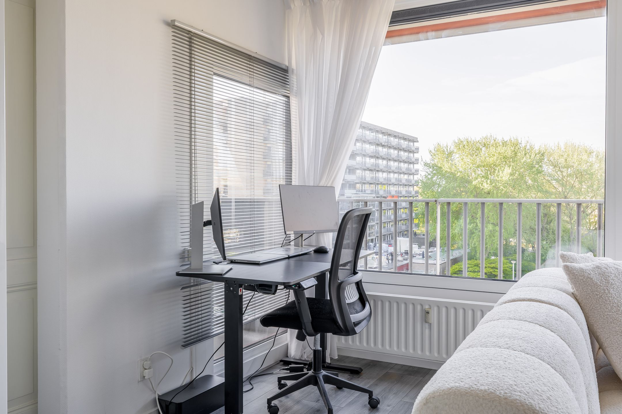 Move-in ready starter apartment with sunny south-facing balcony and private storage — 21