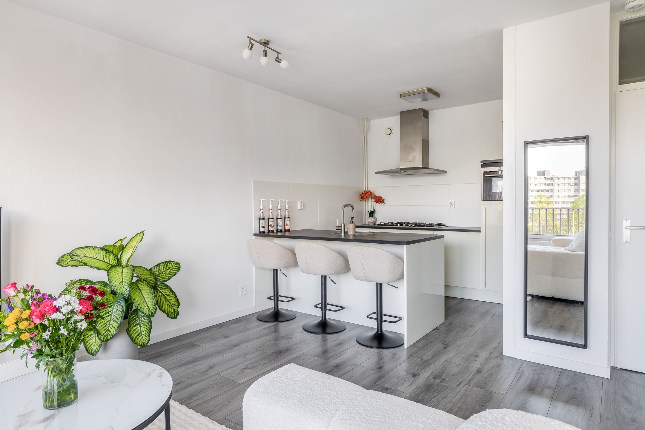 Move-in ready starter apartment with sunny south-facing balcony and private storage — 15