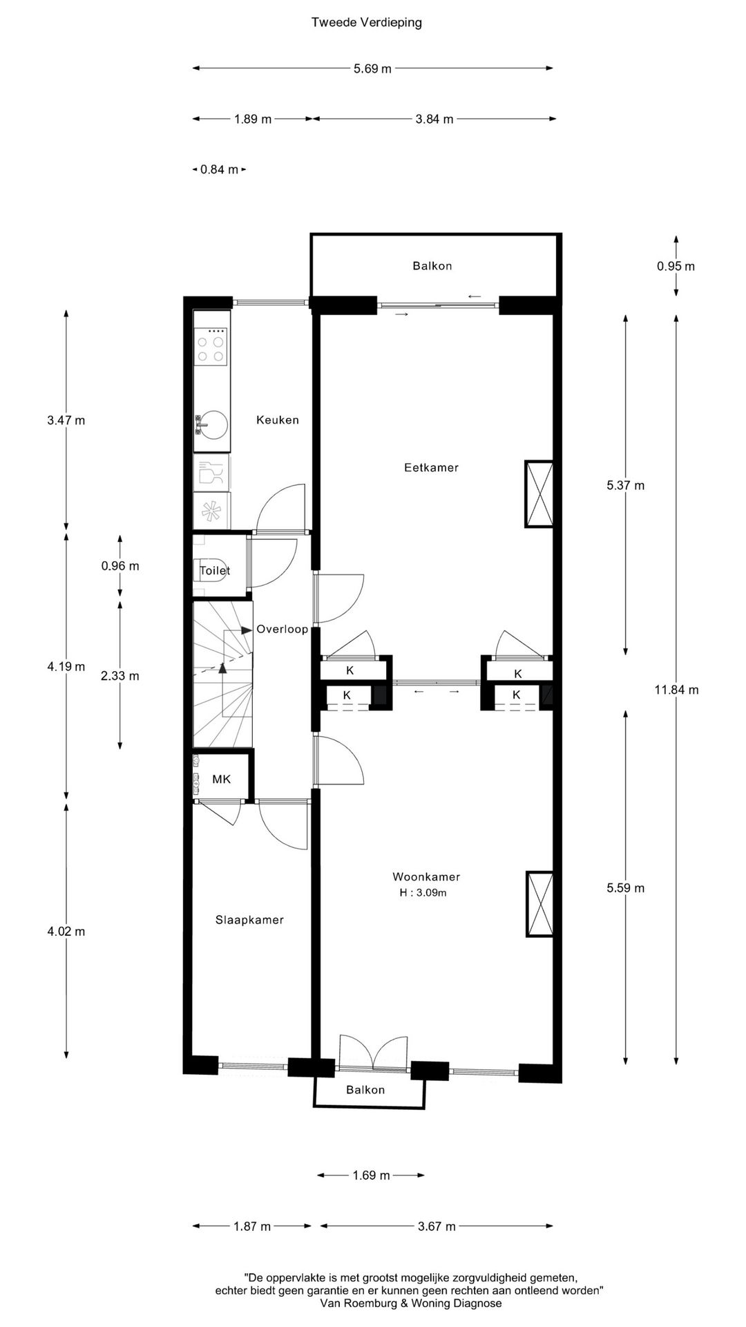 Foto 96 van Eerste Constantijn Huygensstraat 23-H
