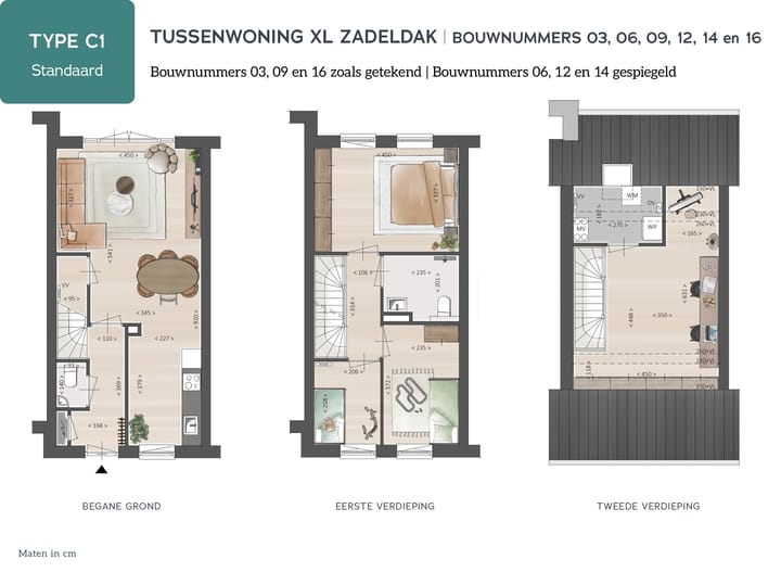 Foto 5 van 14 | Type C | Tussen XL | Nieuw Binderen (Bouwnr. 14)