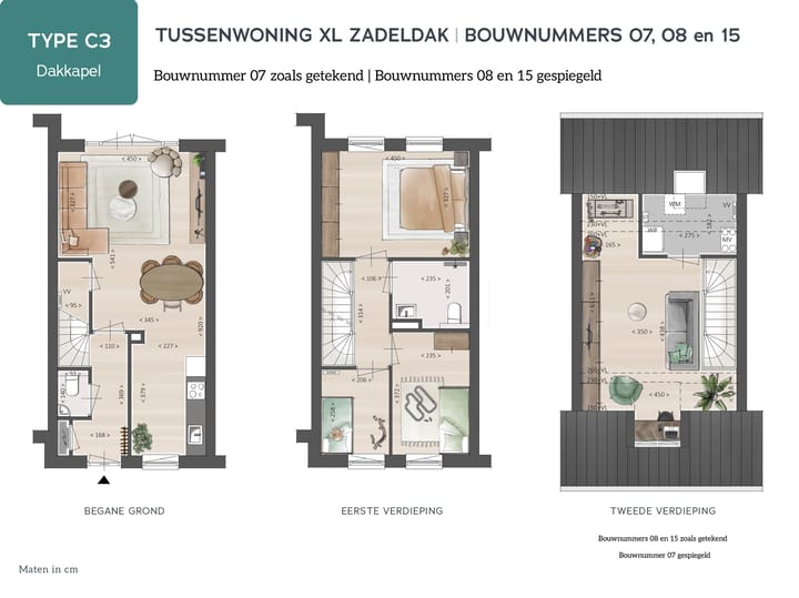 Foto 5 van 8 | Type C | Tussen XL | Nieuw Binderen (Bouwnr. 8)