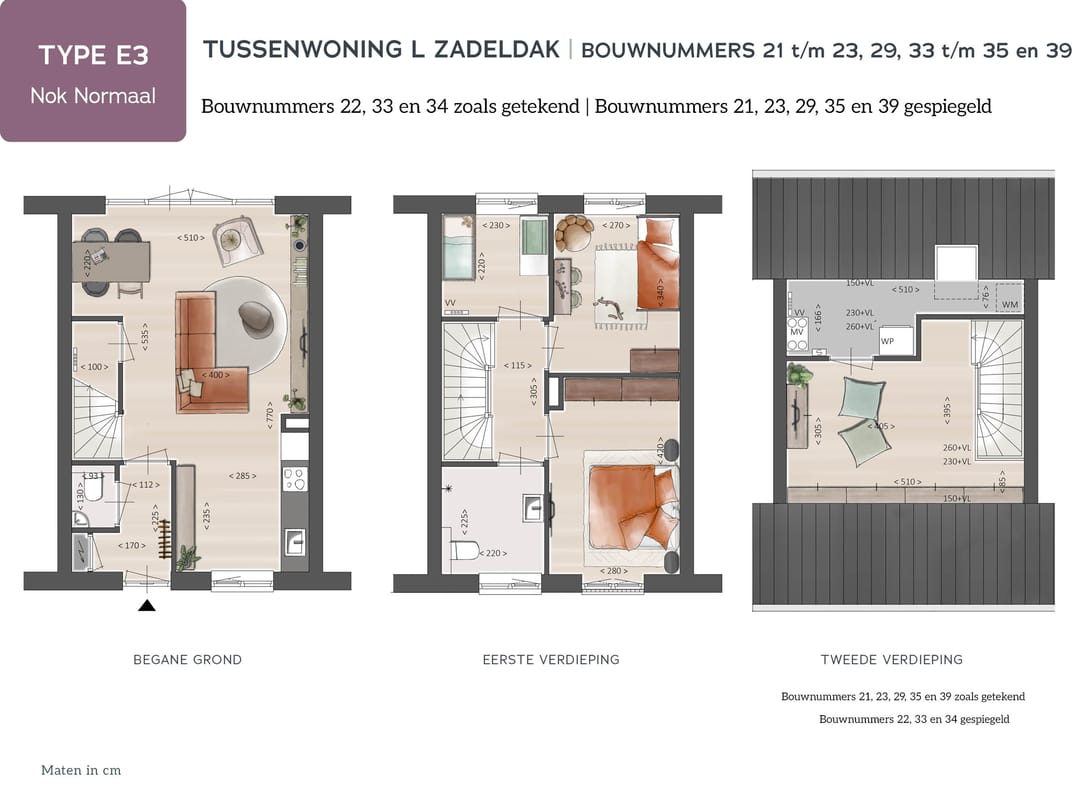 Foto 7 van 34 | Type E | Tussen L | Nieuw Binderen (Bouwnr. 34)