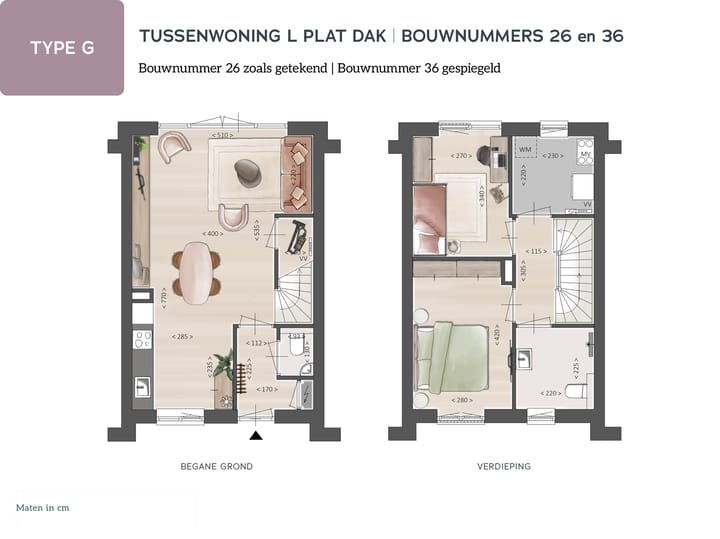 Foto 5 van 26 | Type G | Tussen L | Nieuw Binderen (Bouwnr. 26)