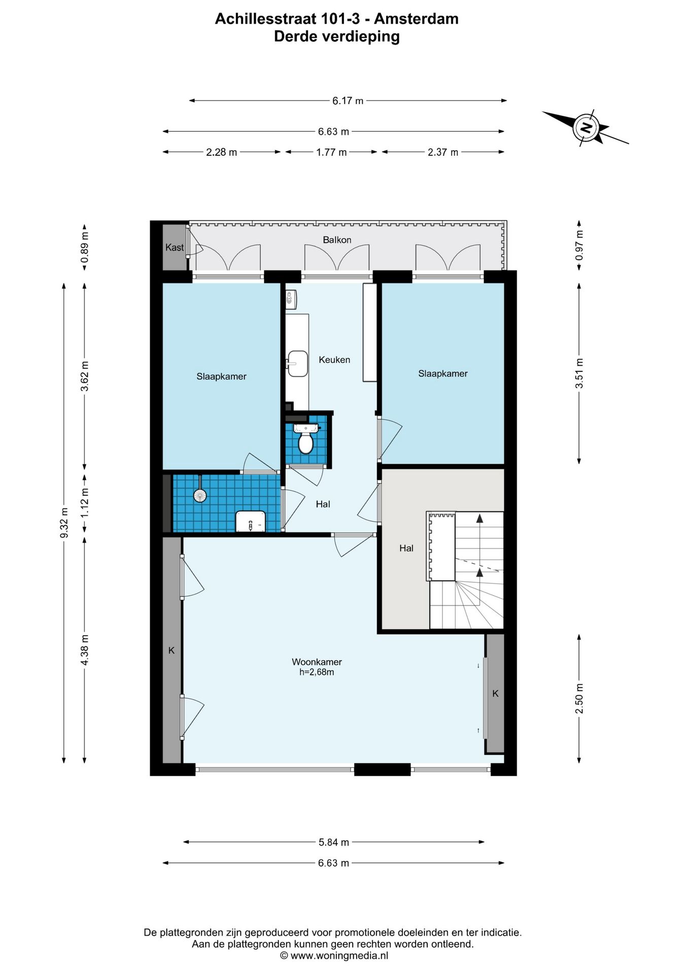 Foto 33 van Achillesstraat 101-3