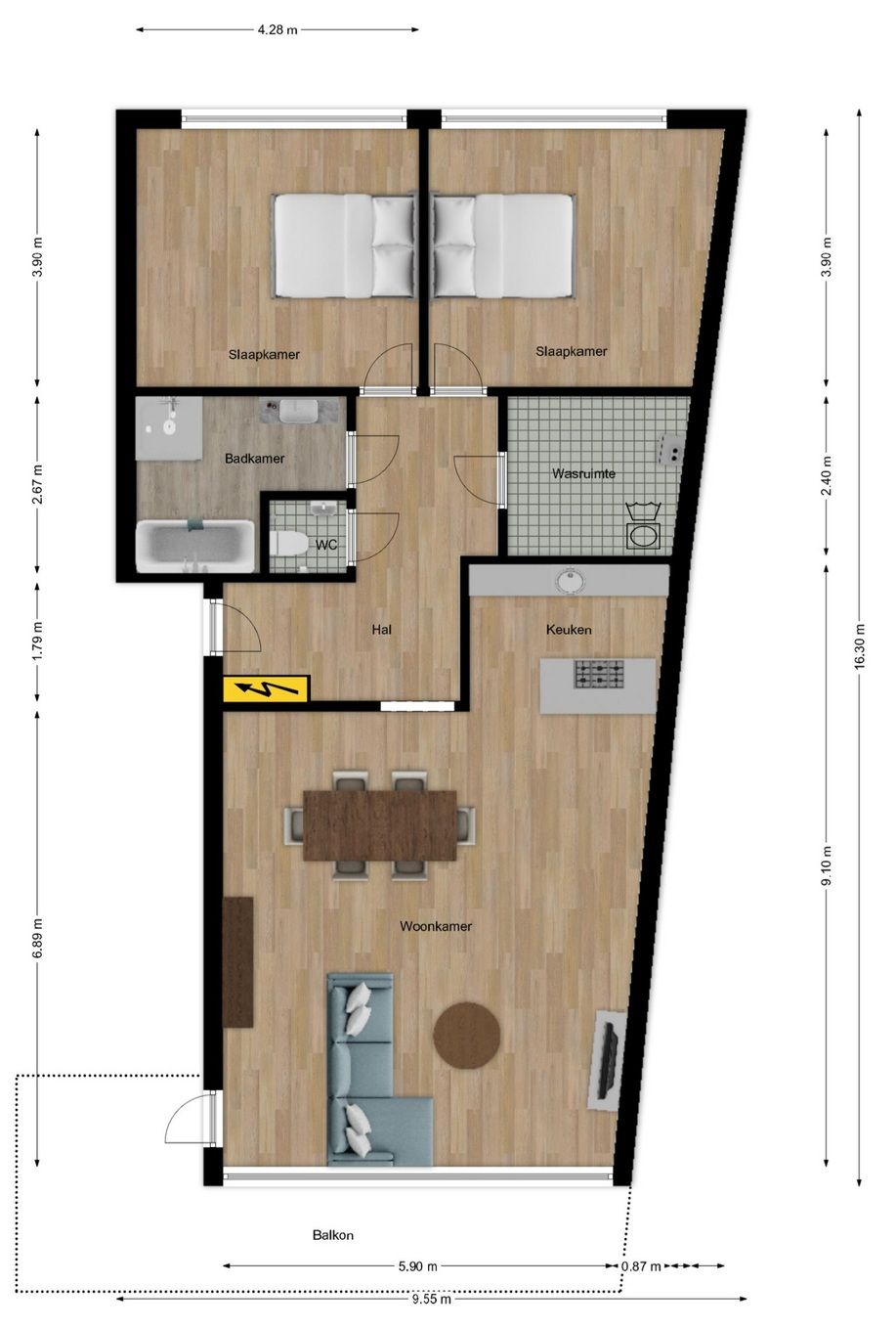 Foto 24 van Veldhofstraat 75-C