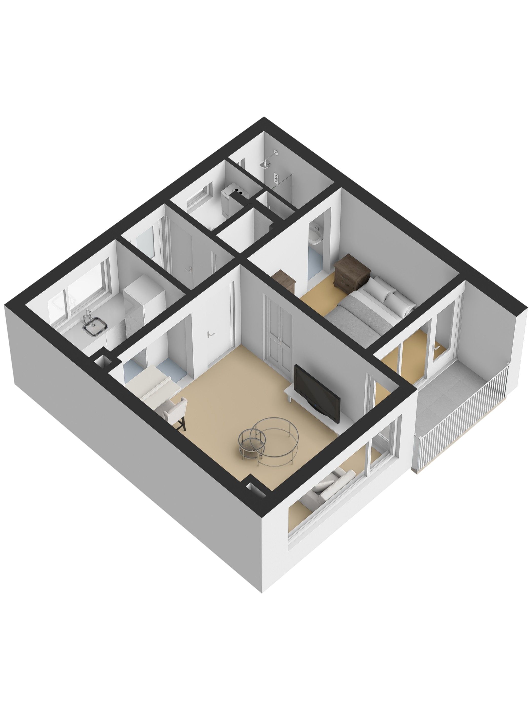 Foto 30 van Kortenaerstraat 26-1