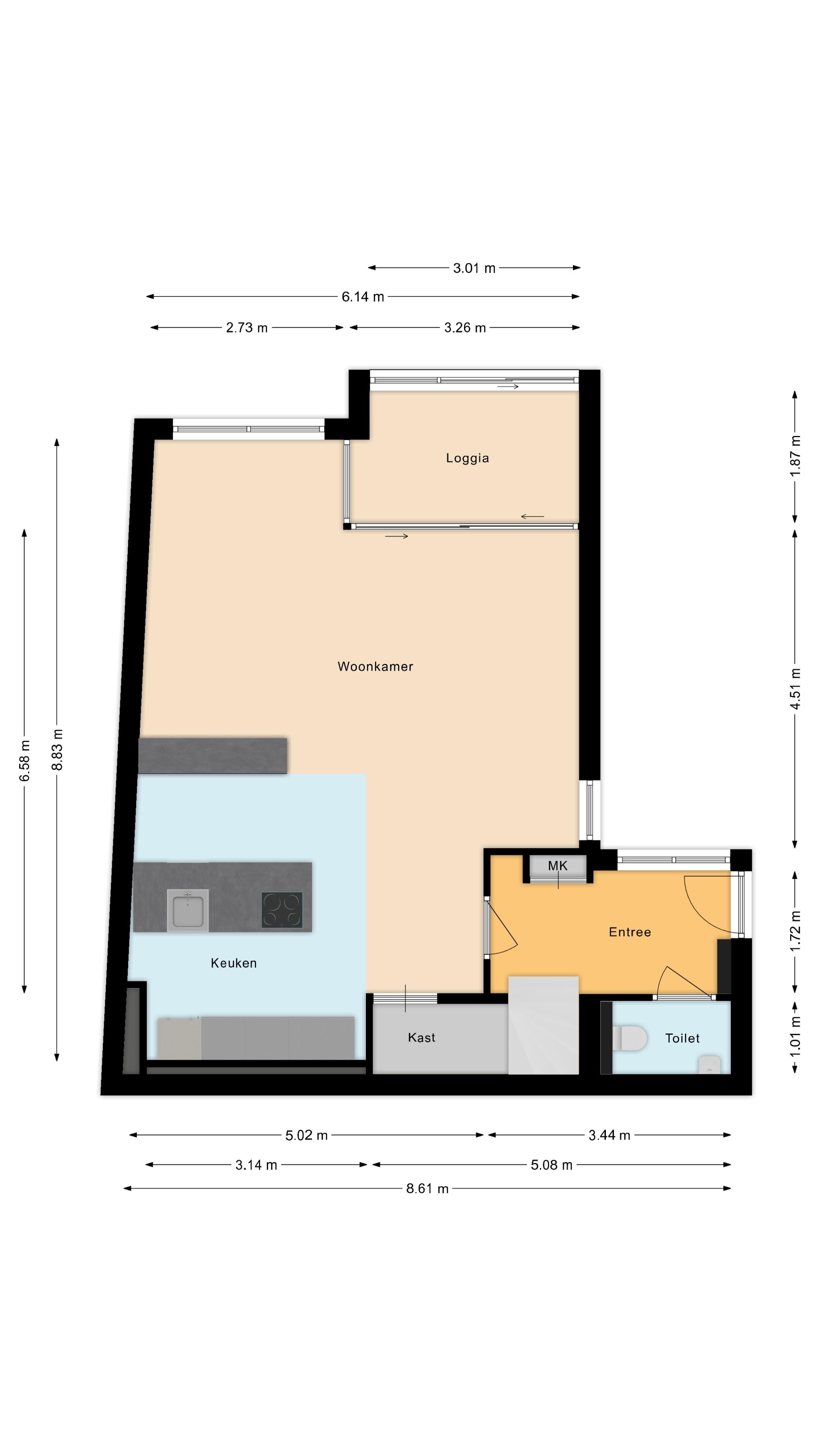 Foto 36 van Hoogstraat 185-37