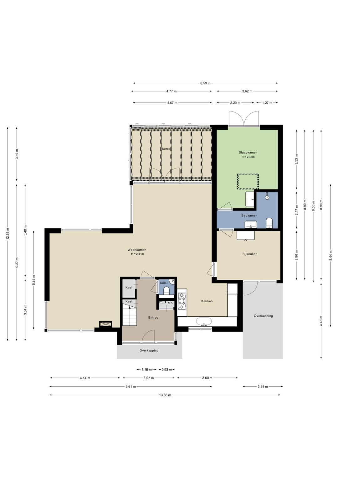 Luxurious detached villa with six bedrooms, sauna and jacuzzi in quiet courtyard setting — 62