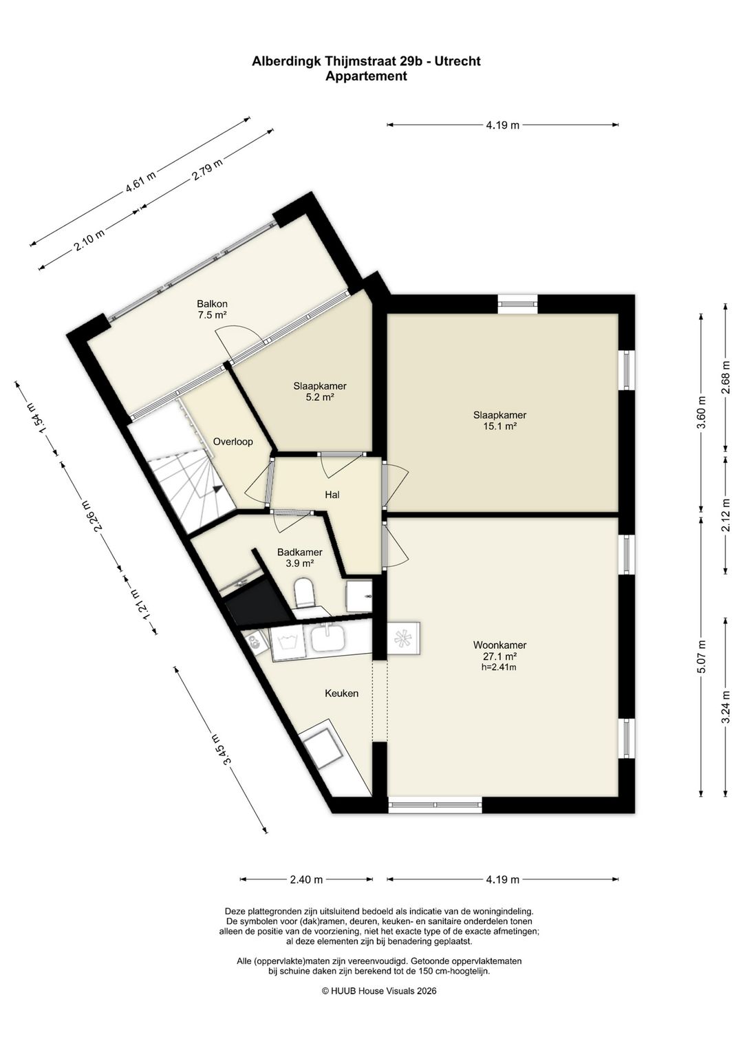 Foto 26 van Alberdingk Thijmstraat 29-B