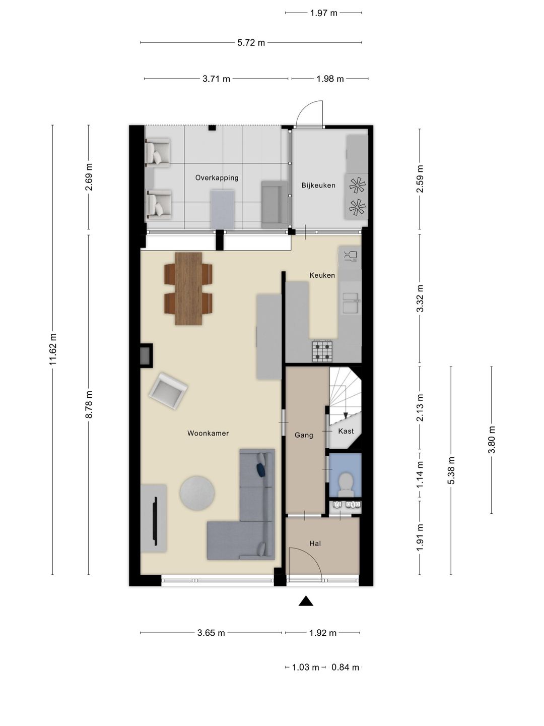 Well-maintained terraced home with conservatory and south-facing garden in Bergen op Zoom — 38