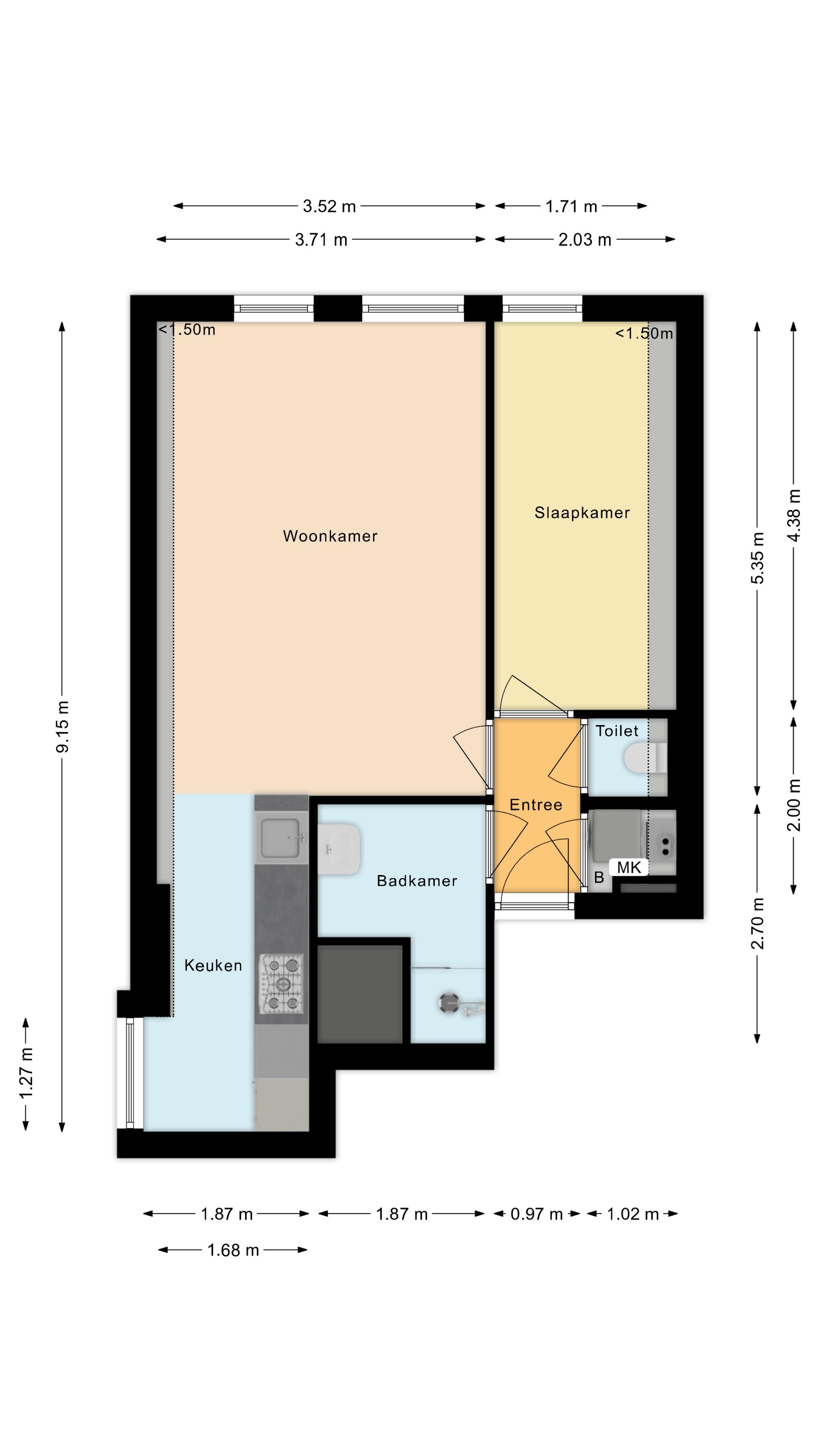 Foto 45 van Hoogstraat 18-B