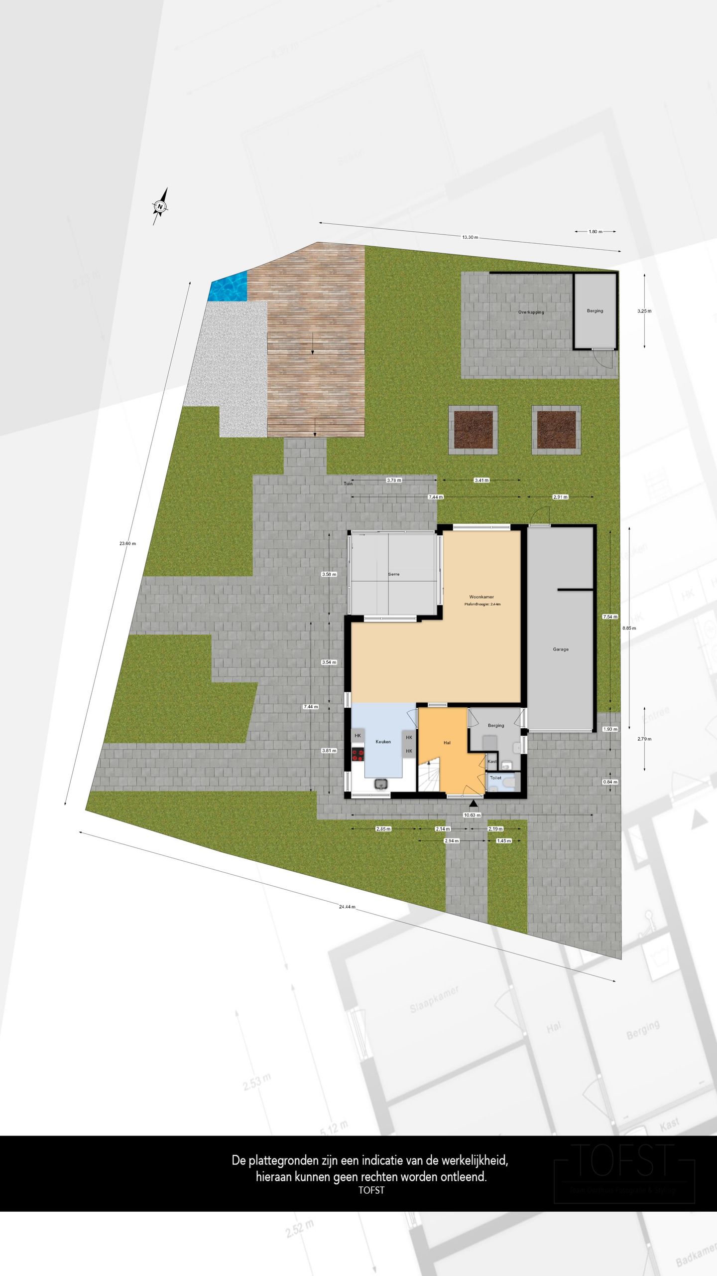 Detached home with water-side garden in Naaldwijk — 44