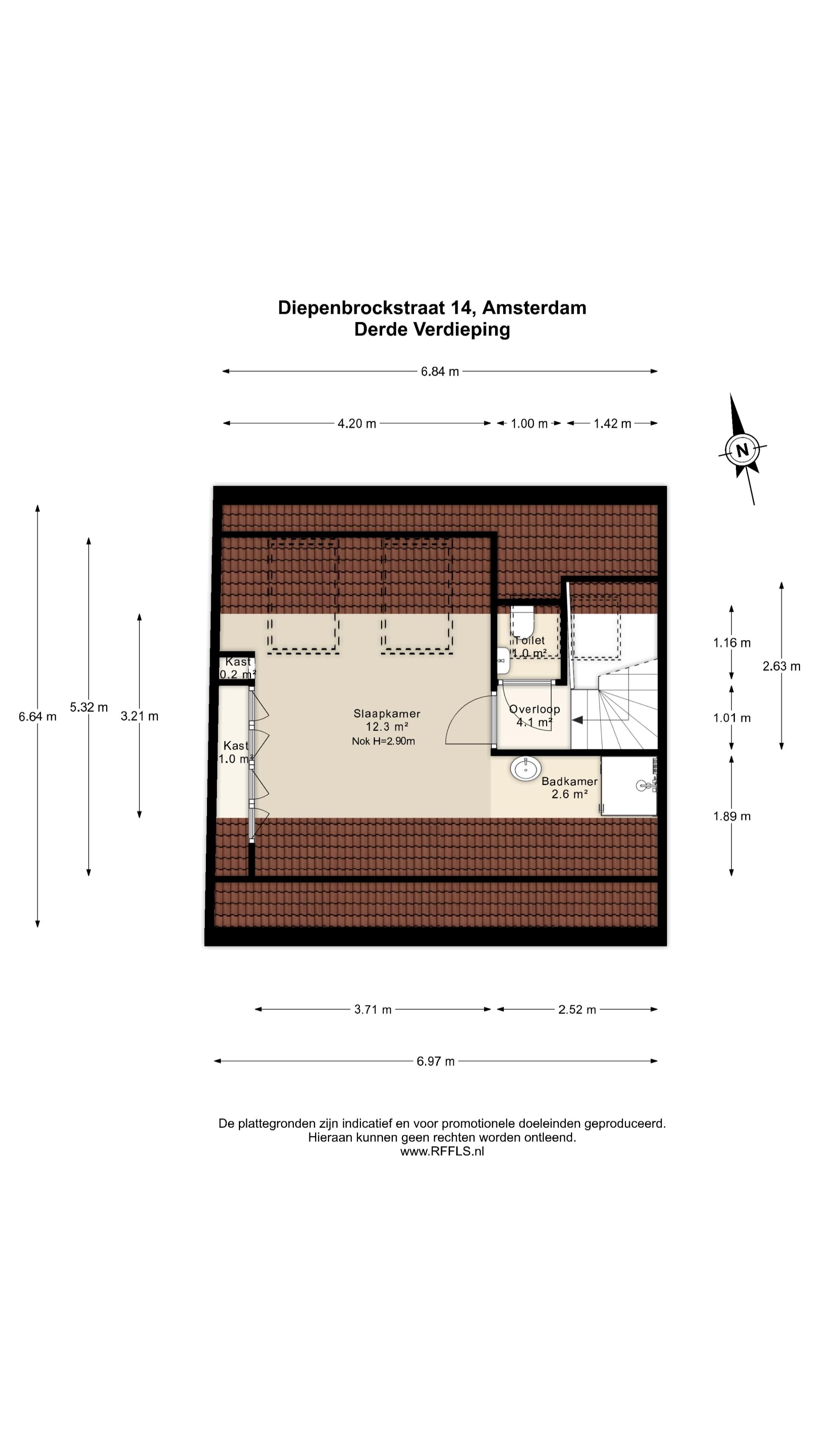 Foto 66 van Diepenbrockstraat 14
