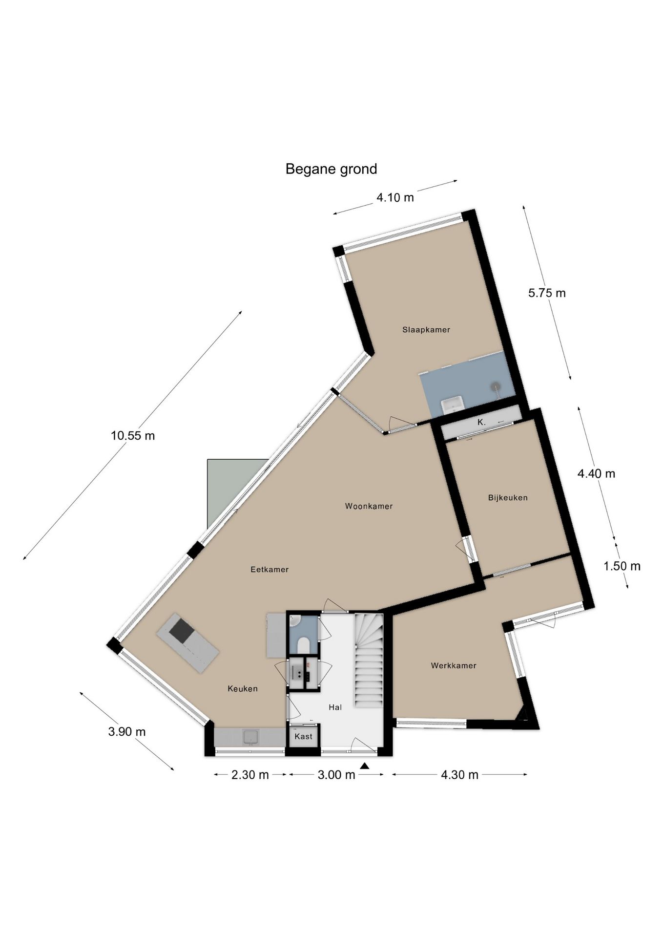 Spacious Semi-Detached Home with Ground Floor Bedroom and Office Space — 59