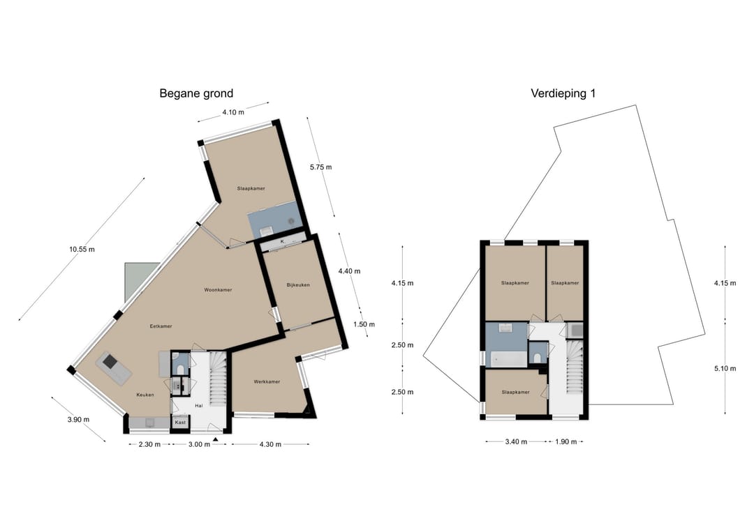 Spacious Semi-Detached Home with Ground Floor Bedroom and Office Space — 61