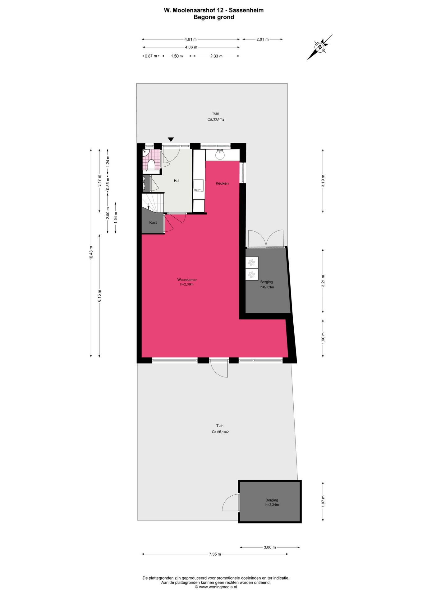 Foto 30 van W. Moolenaarshof 12