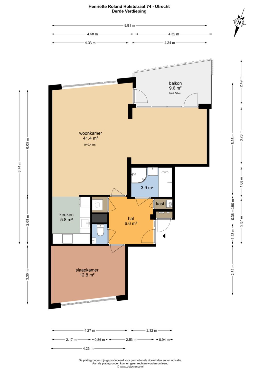 Foto 40 van Henriëtte Roland Holststraat 74