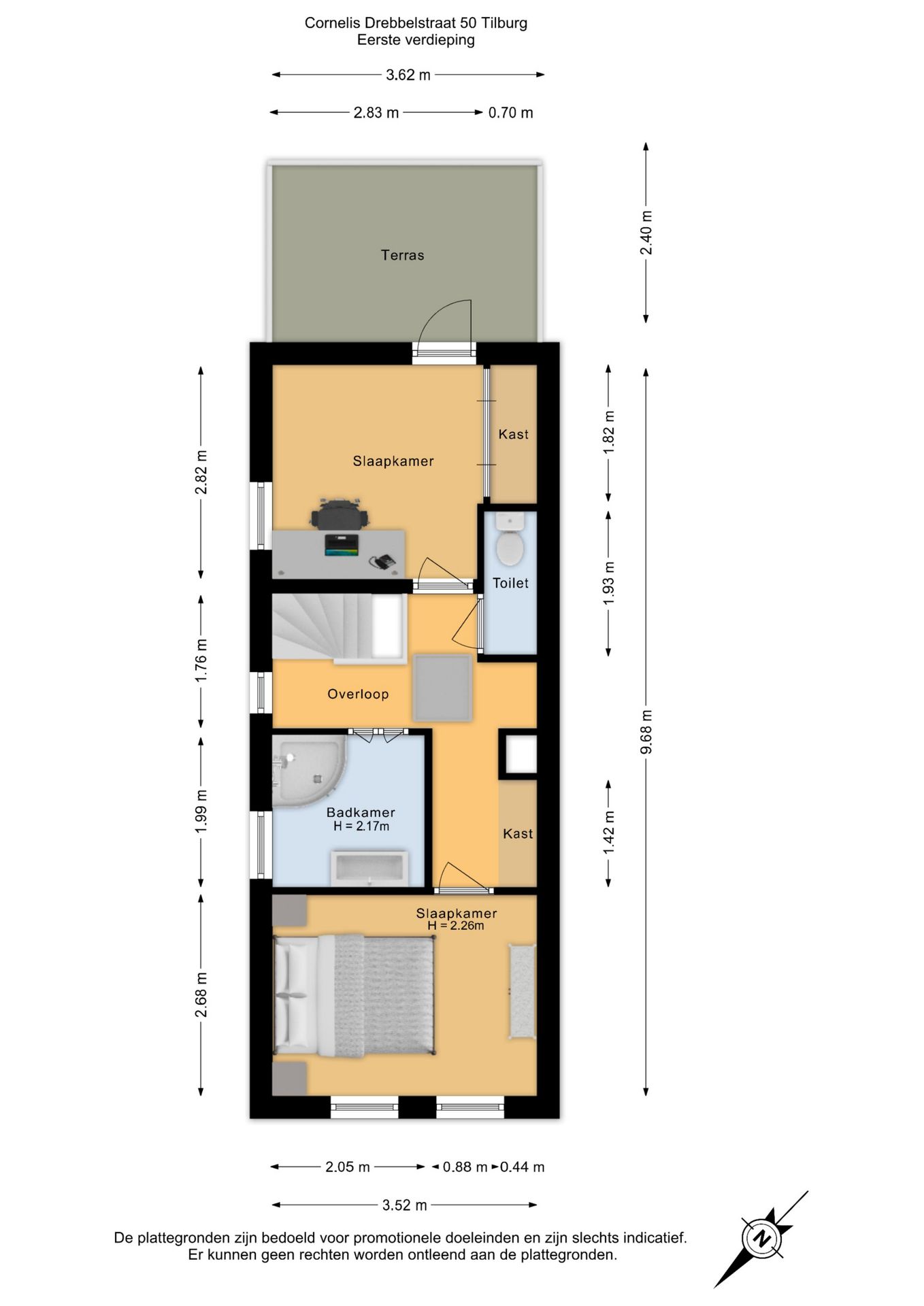 Foto 34 van Cornelis Drebbelstraat 50