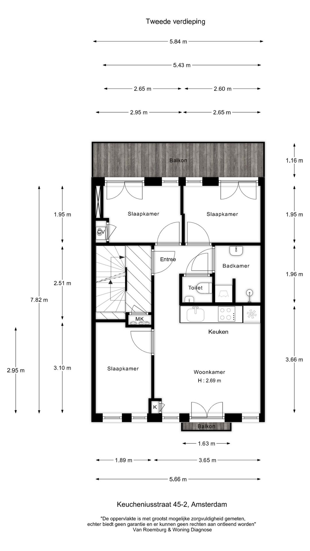 Foto 38 van Eerste Keucheniusstraat 45-2