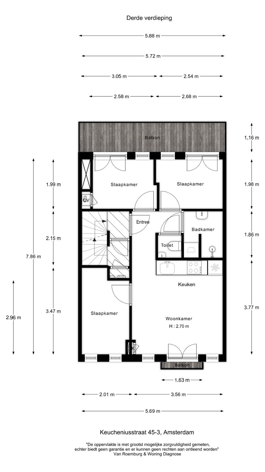 Foto 39 van Eerste Keucheniusstraat 45-3