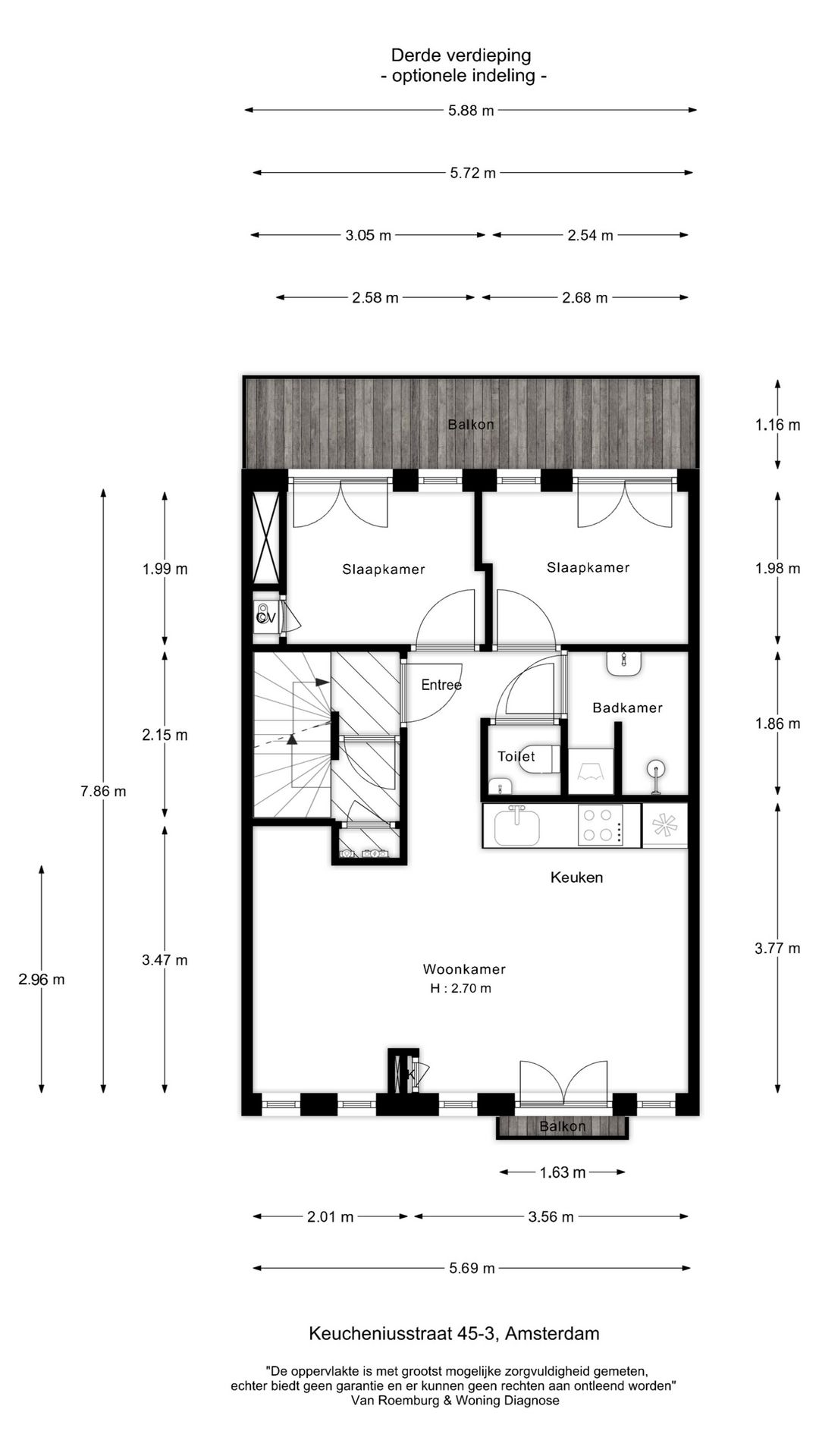 Foto 41 van Eerste Keucheniusstraat 45-3