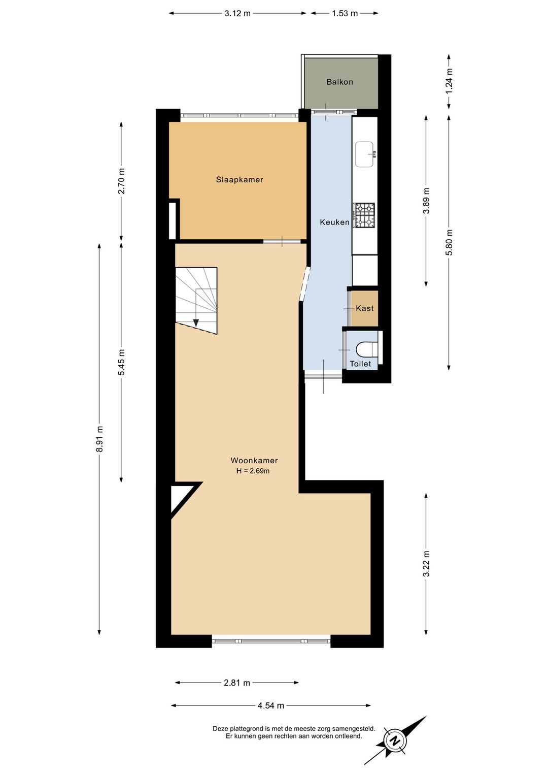 Foto 37 van Heemskerkstraat 94-B02